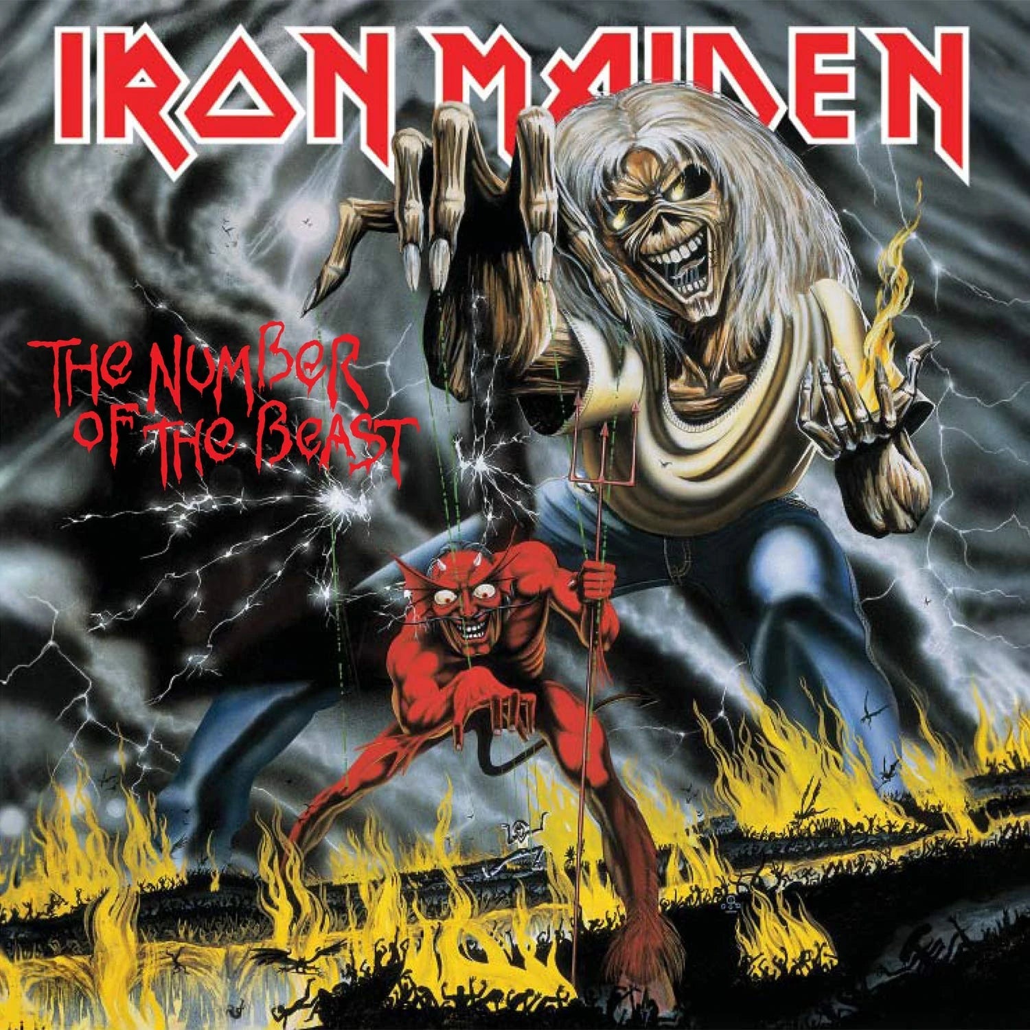 VINYL Iron Maiden Number Of The Beast by FAB