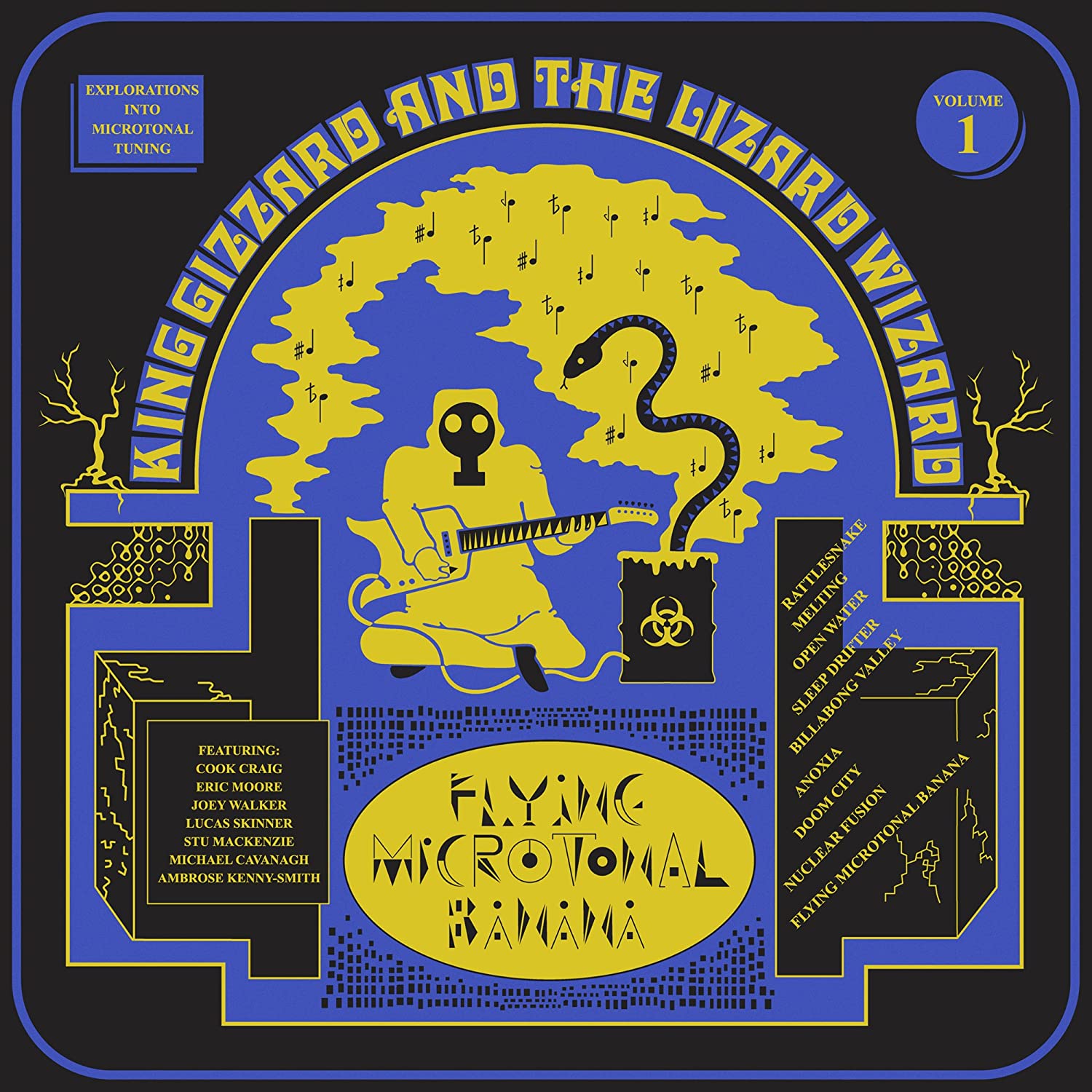 VINYL King Gizzard & The Lizard Wizard Flying Microtomal Banana by FAB