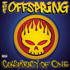VINYL Offspring Conspiracy Of One (yellow/red spatter+slipmat) by FAB