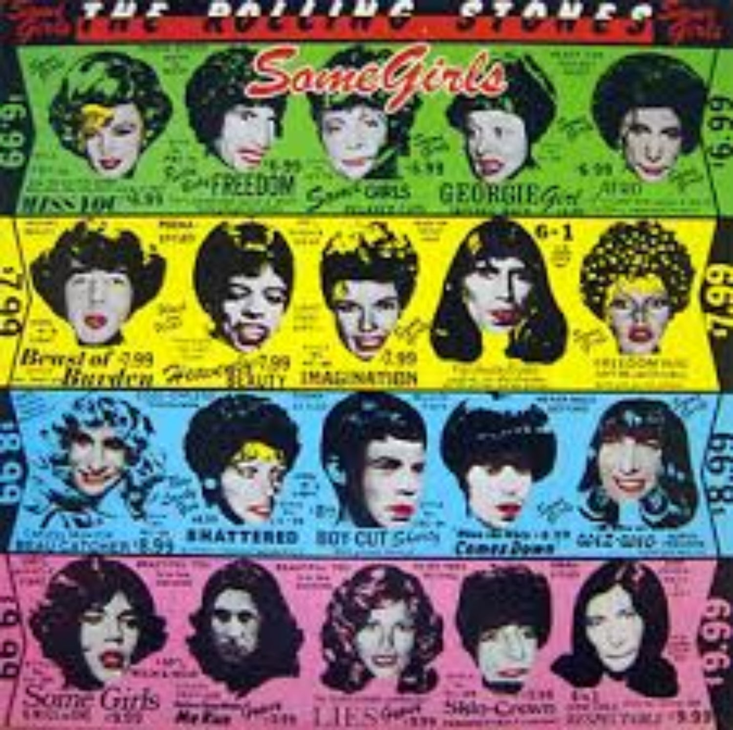 VINYL ROLLING STONES SOME GIRLS by Faders Music Inc.