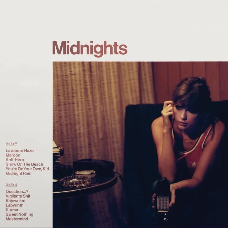 VINYL Taylor Swift Midnights (Blood Moon Orange) by FAB