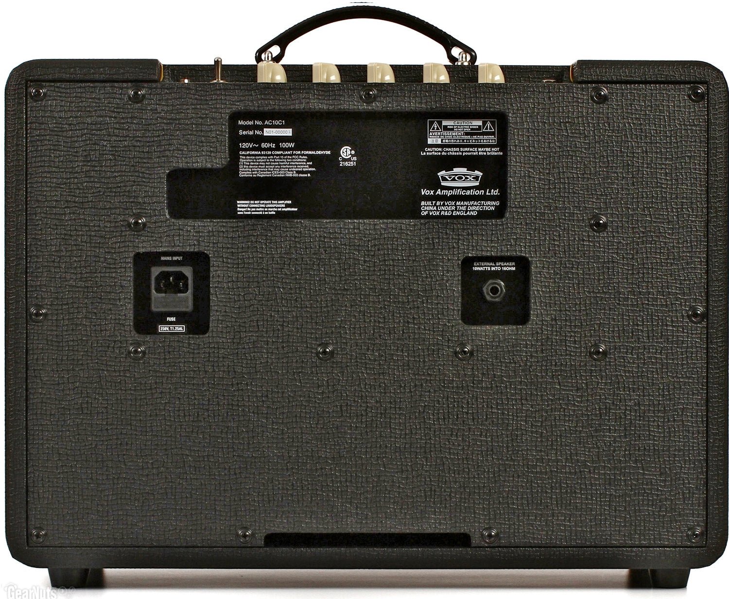 Vox AC10 Custom 1x10'' 10 - Watt Tube Combo Amp by Erikson Music