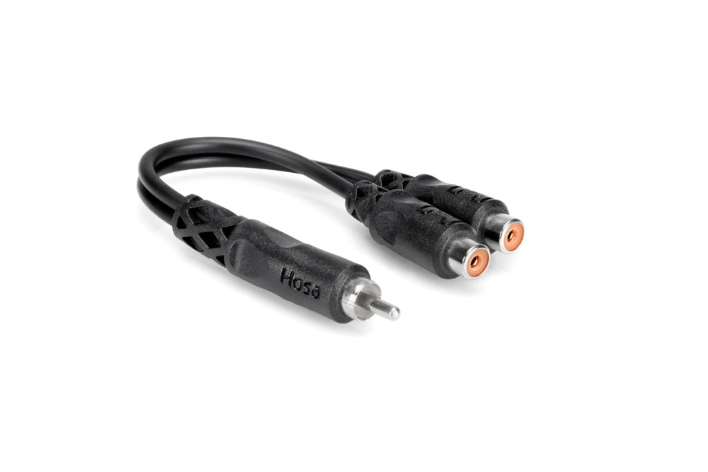 Y Cable, RCA to Dual RCAF by Yorkville