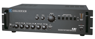 Yorkville Sound Coliseum Amp Series - Fixed Installation Power Amp/Mixer, 180 Watts at 70V or 4R by Yorkville