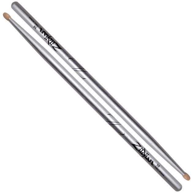 Zildjian 5A Chroma Silver (Metallic Paint) by Coast Music