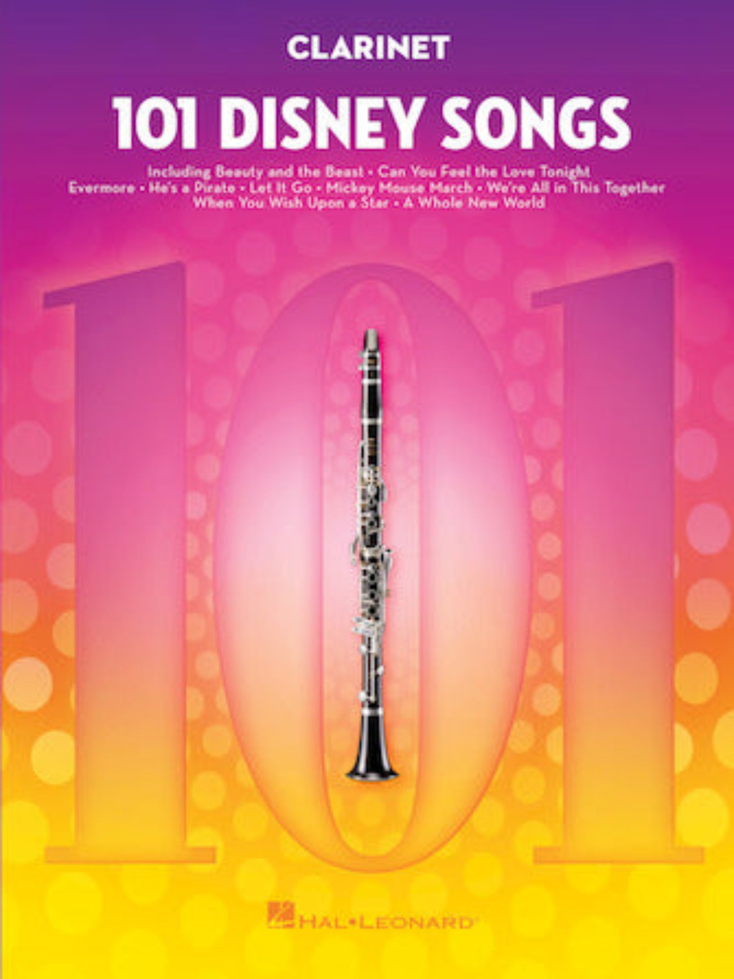 101 Disney Songs for Clarinet