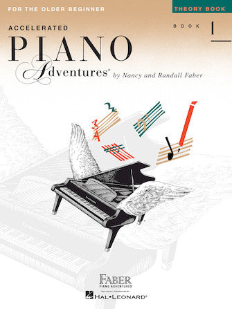 Accelerated Piano Adventures for the Older Beginner – Theory Book 1 - International Edition