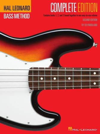 Hal Leonard Electric Bass Method – Complete Edition Contains Books 1, 2, and 3