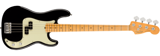 Fender American Professional II Precision Bass®, Maple Fingerboard, Black