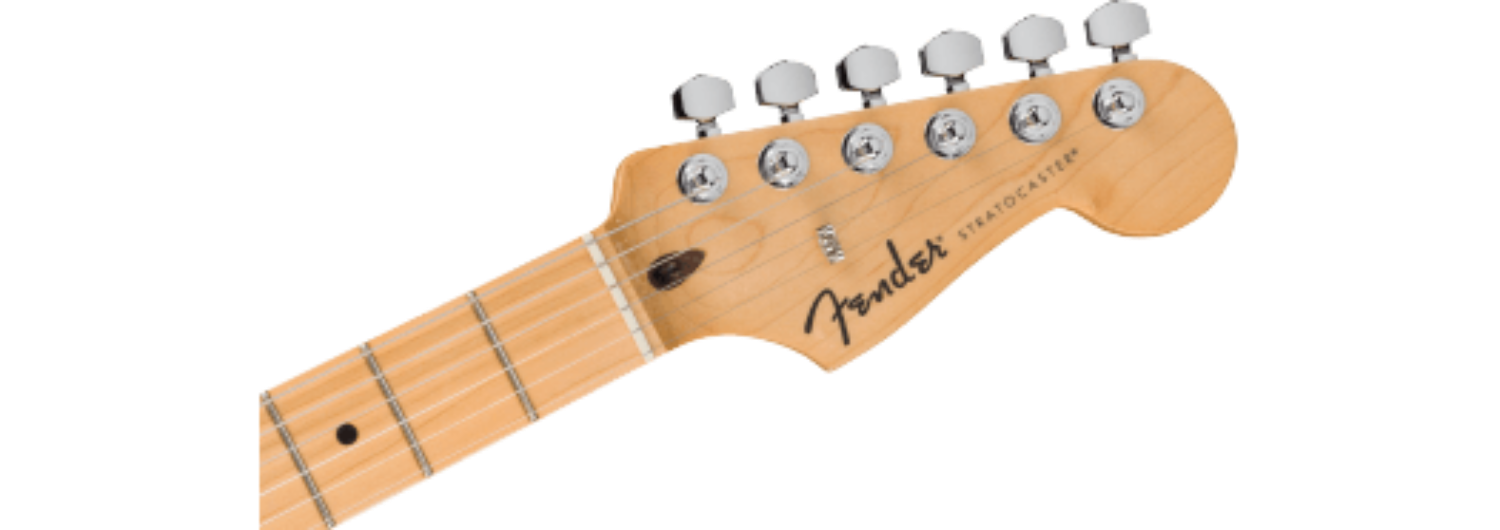 Fender Standard Stratocaster®, Maple Fingerboard, White Pickguard, Olympic White