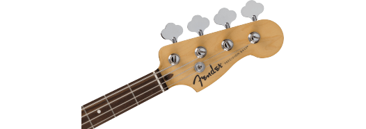 Fender Standard Precision Bass®, Laurel Fingerboard, Black Pickguard, 3-Color Sunburst