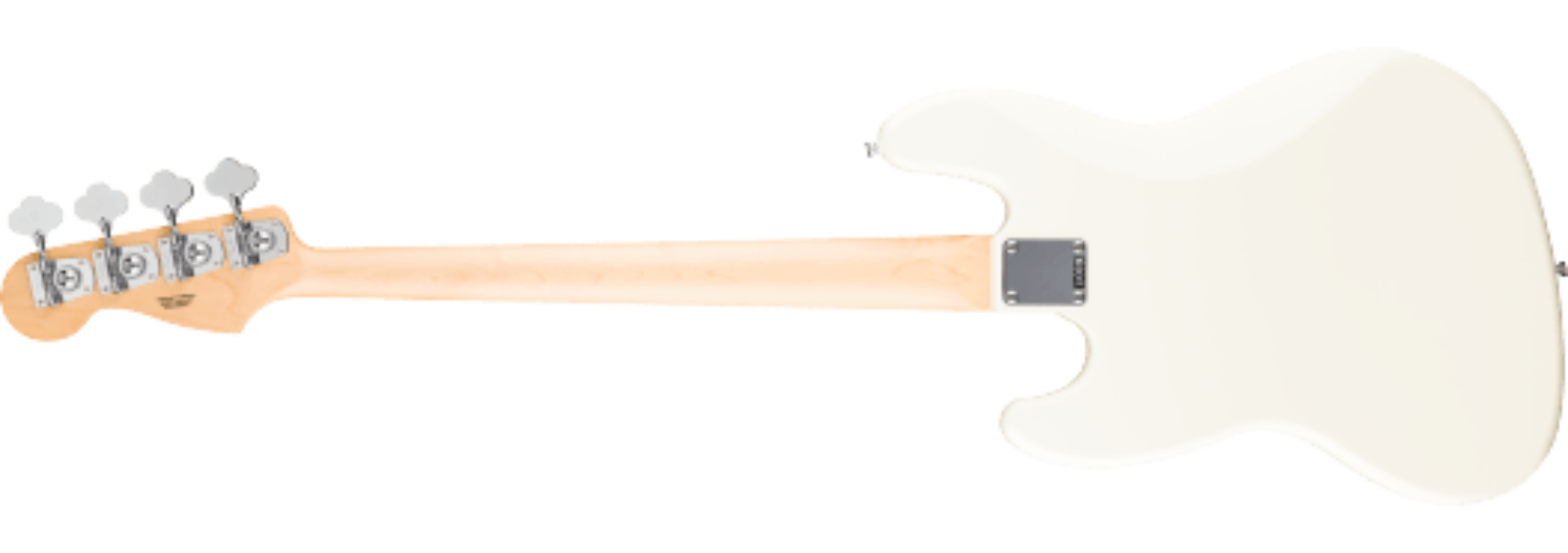 Fender  Standard Jazz Bass®, Laurel Fingerboard, White Pickguard, Olympic White