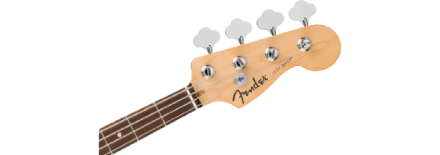 Fender  Standard Jazz Bass®, Laurel Fingerboard, White Pickguard, Olympic White