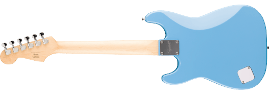 Squier Mini Stratocaster®, Maple Fingerboard, White Pickguard, California Blue