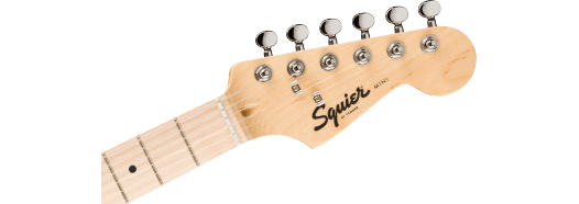 Squier Mini Stratocaster®, Maple Fingerboard, White Pickguard, California Blue