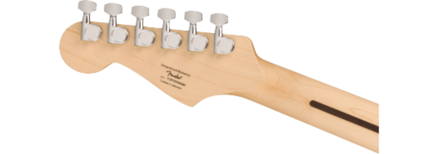 Squier Sonic™ Stratocaster® Pack, Maple Fingerboard, Black, Gig Bag, 10G - 120V