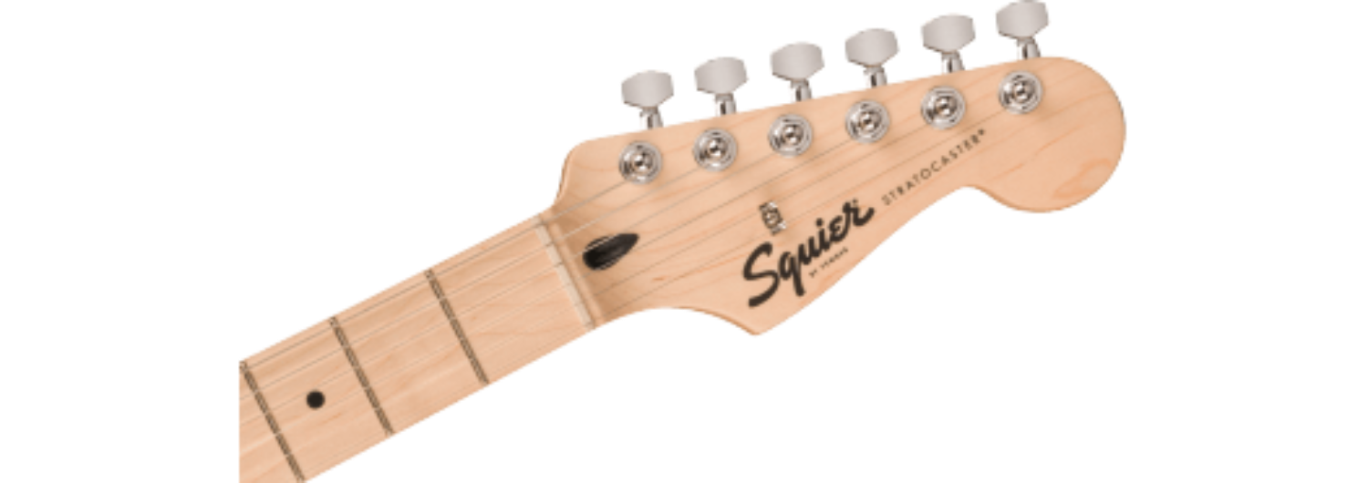 Squier Sonic™ Stratocaster® Pack, Maple Fingerboard, Black, Gig Bag, 10G - 120V