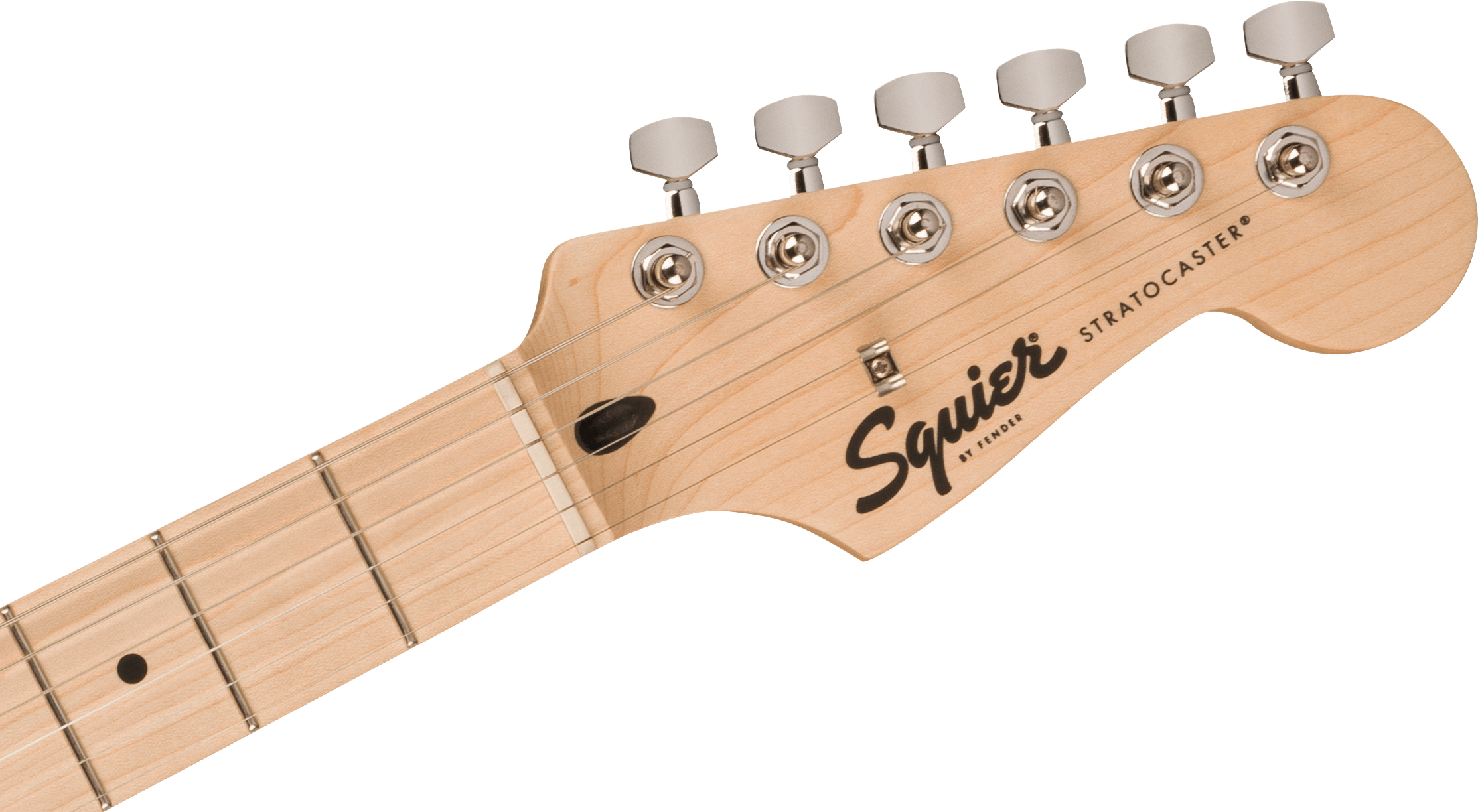 Squier Sonic™ Stratocaster®, Maple Fingerboard, White Pickguard, 2-Color Sunburst