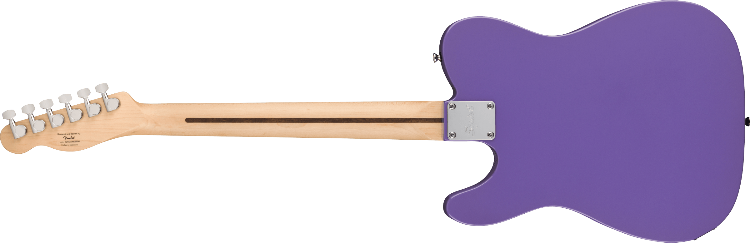 Squier Sonic™ Esquire® H, Laurel Fingerboard, Black Pickguard, Ultraviolet