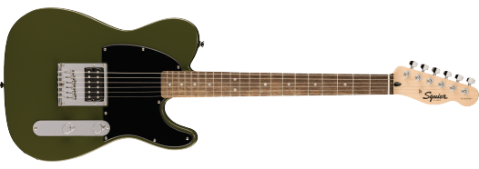 Squier Sonic® Esquire® H, Laurel Fingerboard, Black Pickguard, Olive