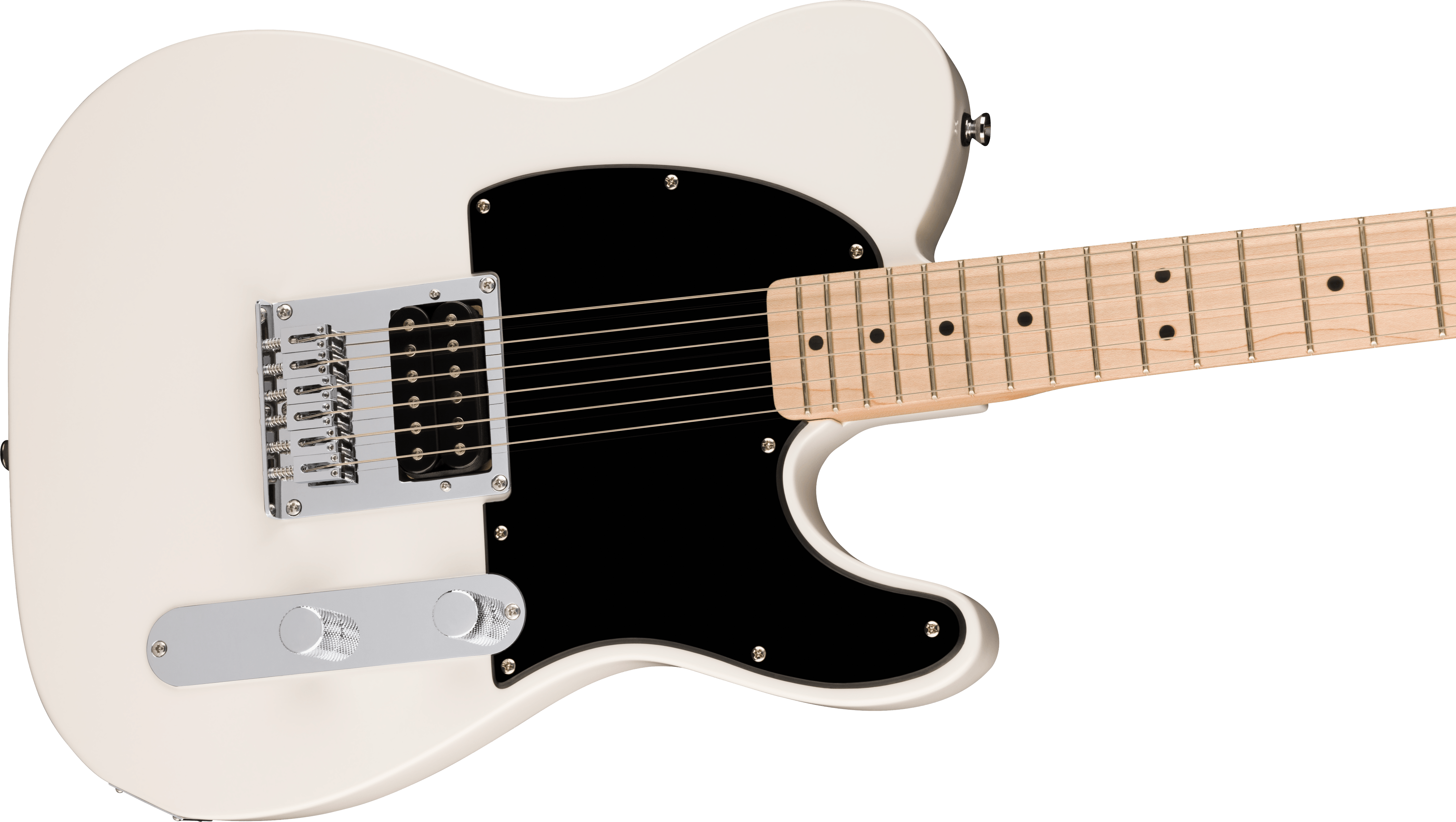 Squier Sonic™ Esquire® H, Maple Fingerboard, Black Pickguard, Arctic White