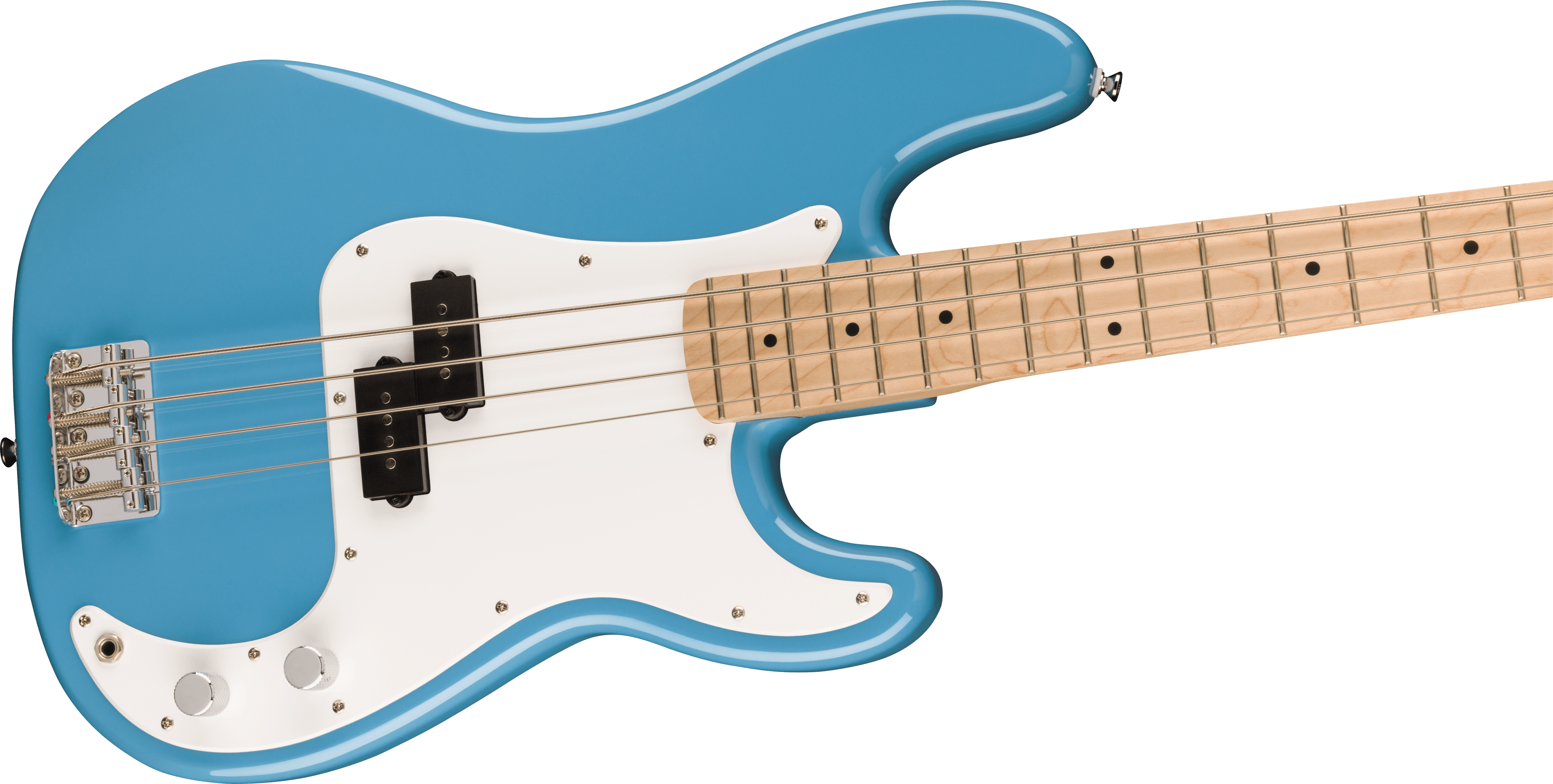 Squier Sonic™ Precision Bass®, Maple Fingerboard, White Pickguard, California Blue