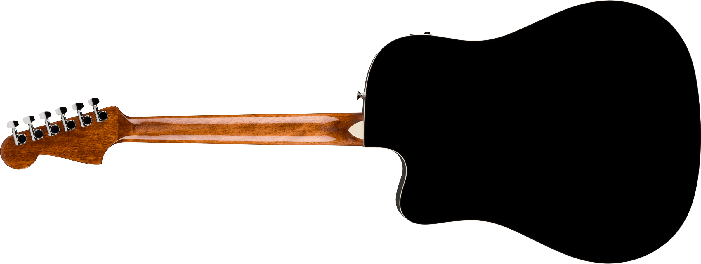 Fender California Standard Redondo™ CE, Spruce Top, Ivory Pickguard, Black