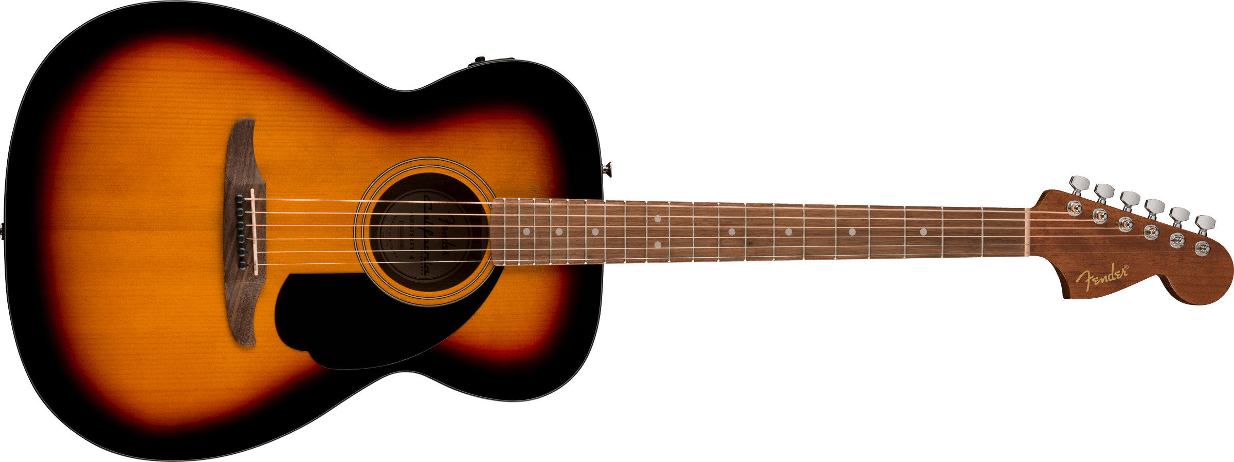 Fender California Standard Monterey™ E, Spruce Top, Black Pickguard, 3-Color Sunburst