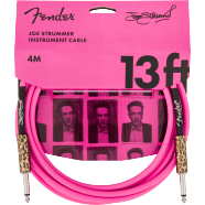 Fender Joe Strummer 13' Instrument Cable, Pink Leopard