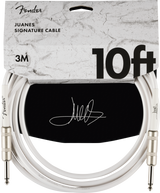 Juanes 10' Instrument Cable, Luna White