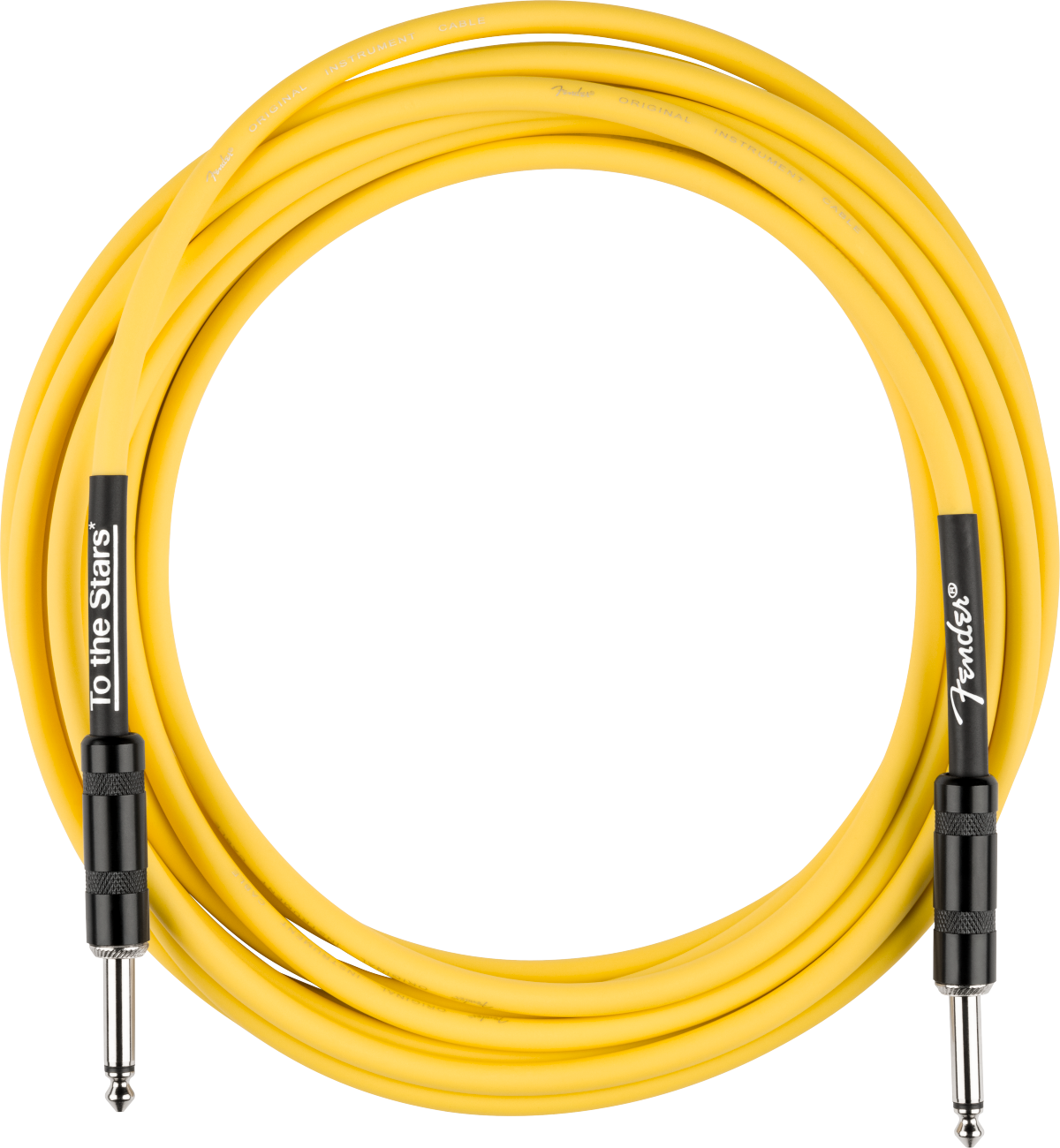 Tom DeLonge 10' To The Stars Instrument Cable, Graffiti Yellow