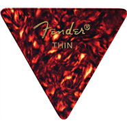 Fender Classic Celluloid Picks, 355 Shape - 12 Pack, Thin