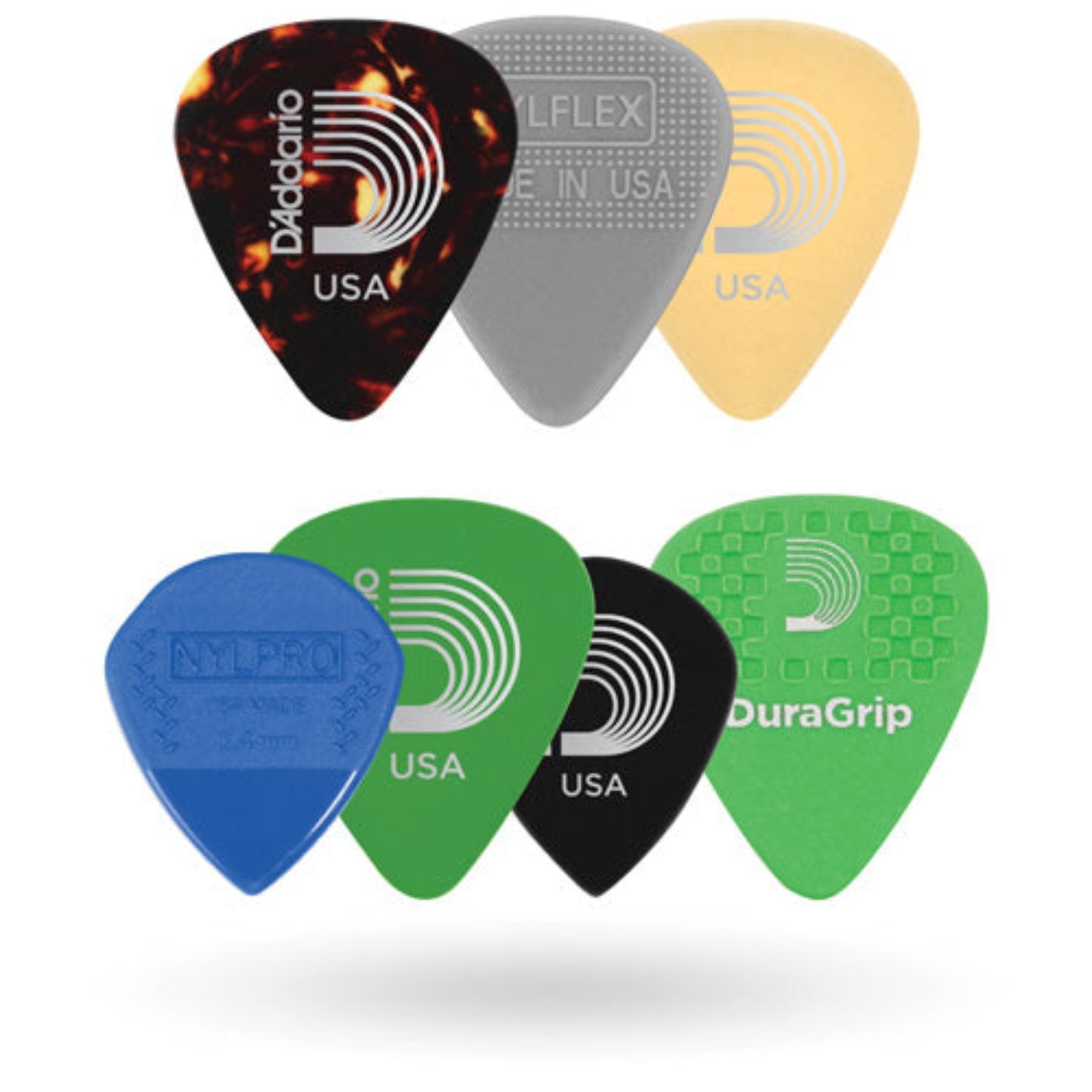 D'Addario Guitar Pick Variety Pack-Medium