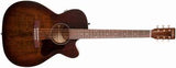 Art & Lutherie Legacy Bourbon Burst CW Presys II 6 String RH Acoustic Electric Guitar