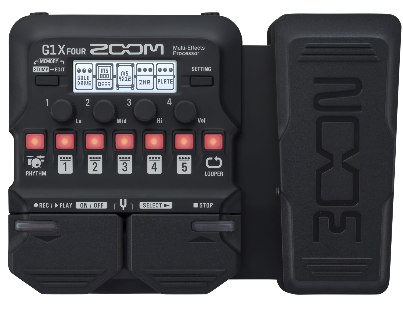 Zoom G1X Four Guitar Multi-Effects Processor