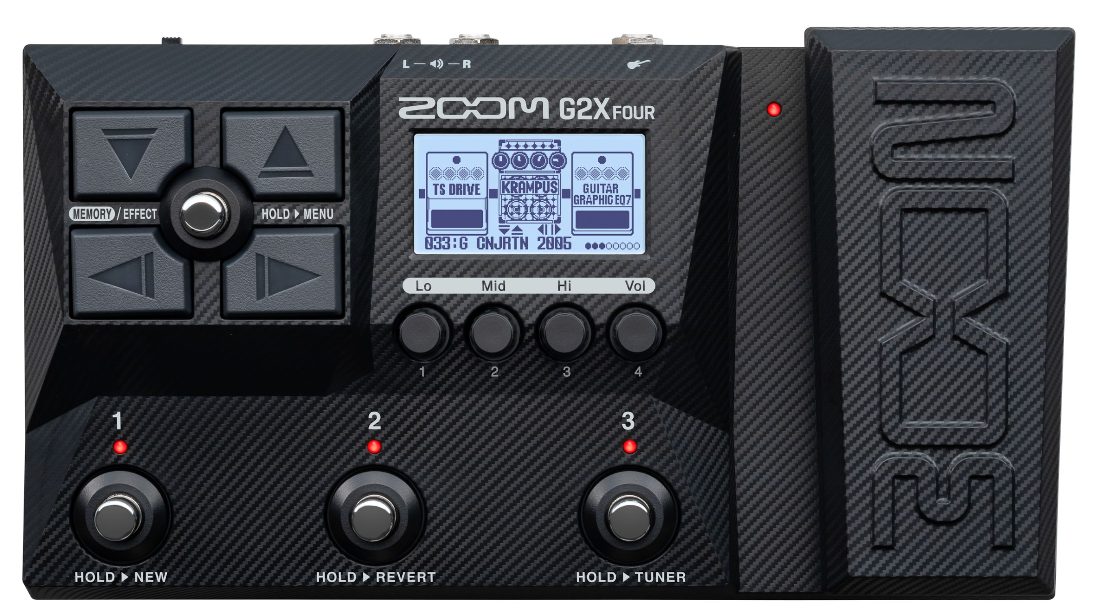 Zoom G2X Four Guitar Multi-Effects Processor