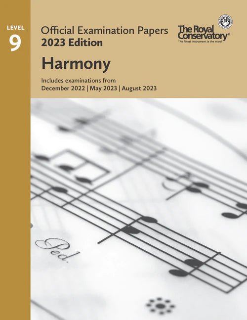 2023 Official Examination Papers - Level 9 Harmony by Frederick Harris Music
