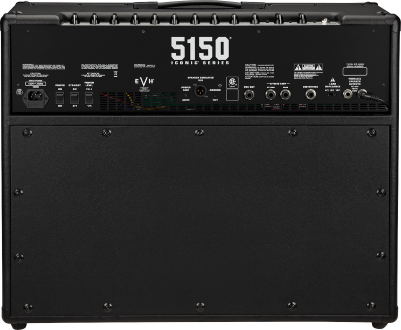 EVH  5150® Iconic® Series 60W 2X12 Combo, Black, 120V