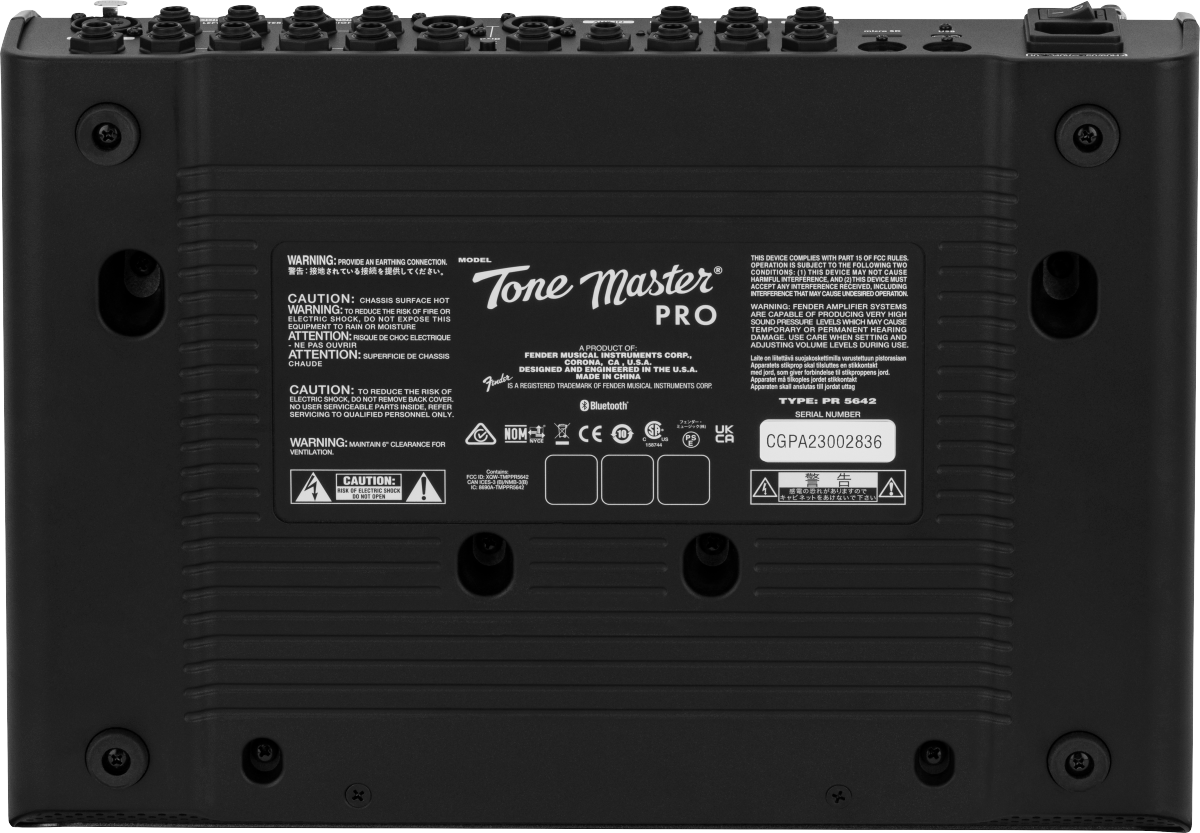 Fender Tone Master® Pro Multi-effects Guitar Workstation