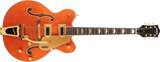 Gretsch G5422TG Electromatic® Classic Hollow Body Double-Cut with Bigsby® and Gold Hardware, Laurel Fingerboard, Orange Stain