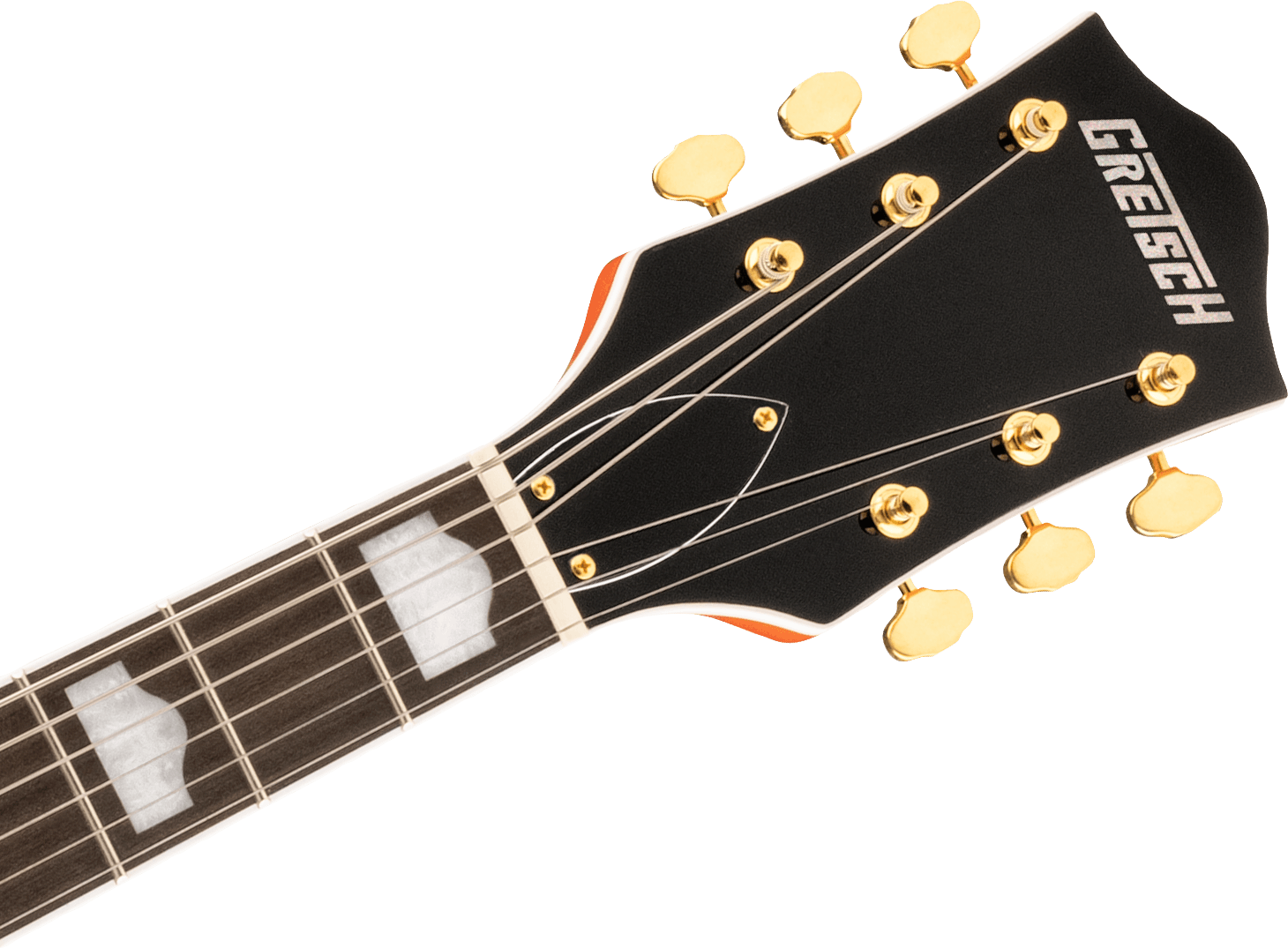 Gretsch G5422TG Electromatic® Classic Hollow Body Double-Cut with Bigsby® and Gold Hardware, Laurel Fingerboard, Orange Stain