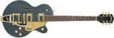 Gretsch  G5655TG Electromatic® Center Block Jr. Single-Cut with Bigsby® and Gold Hardware, Laurel Fingerboard, Cadillac Green