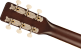 Fender Jim Dandy™ Dreadnought, Walnut Fingerboard, White Pickguard, Rex Burst
