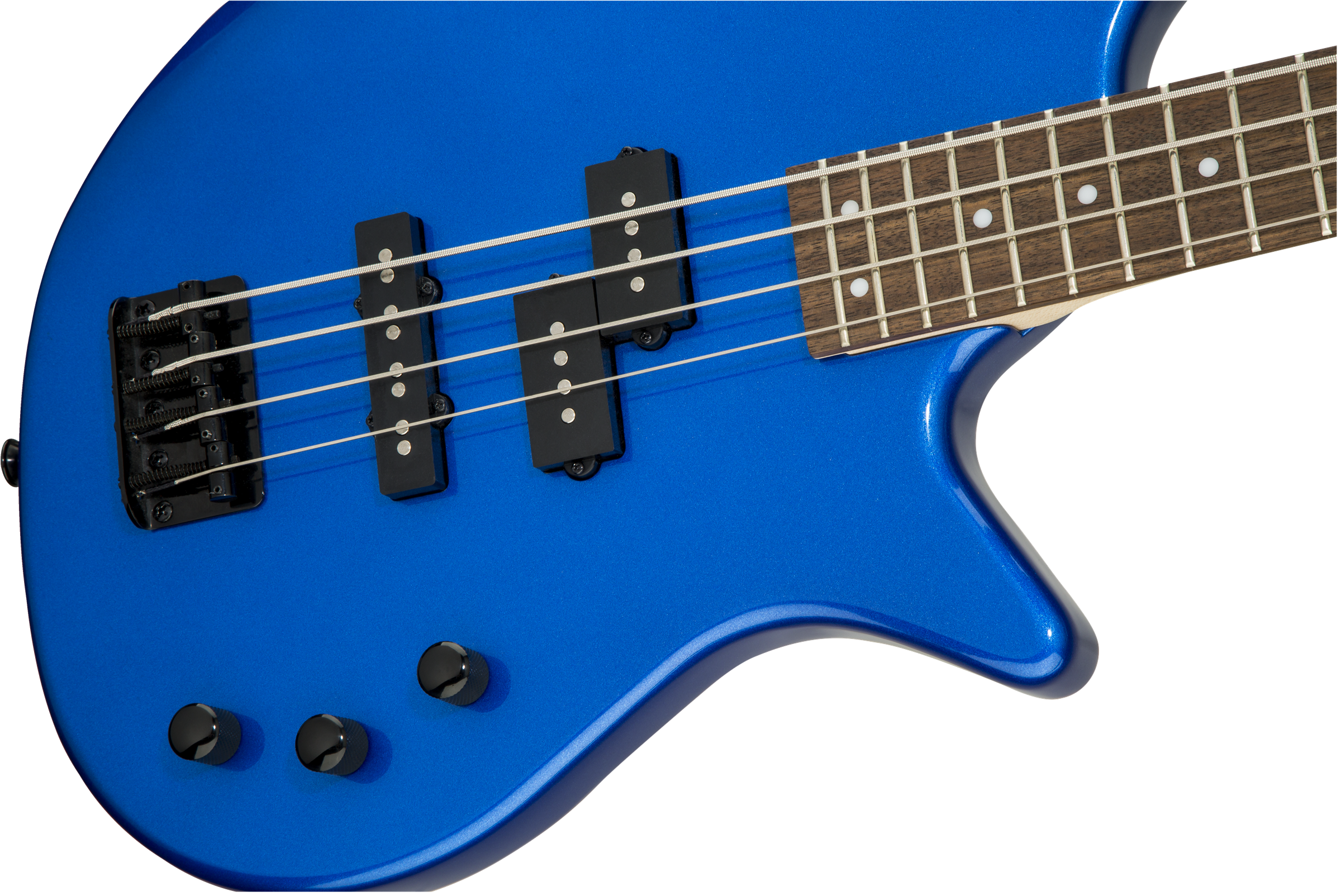 JS Series Spectra Bass JS2, Laurel Fingerboard, Metallic Blue