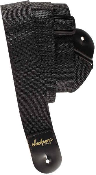 Jackson® 2" Poly Guitar Strap, Black