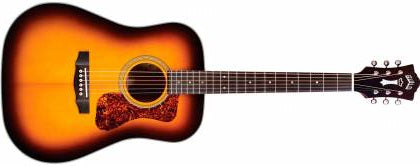 Guild D-140 Antique Burst Westerly Collection Acoustic Guitar with Gig Bag