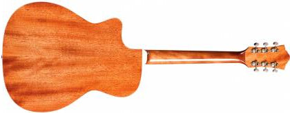 Guild OM-140CE Natural Westerly Collection Orchestra Style Acoustic Electric Guitar with Gig Bag