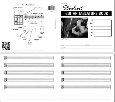 Student Guitar Tab Book