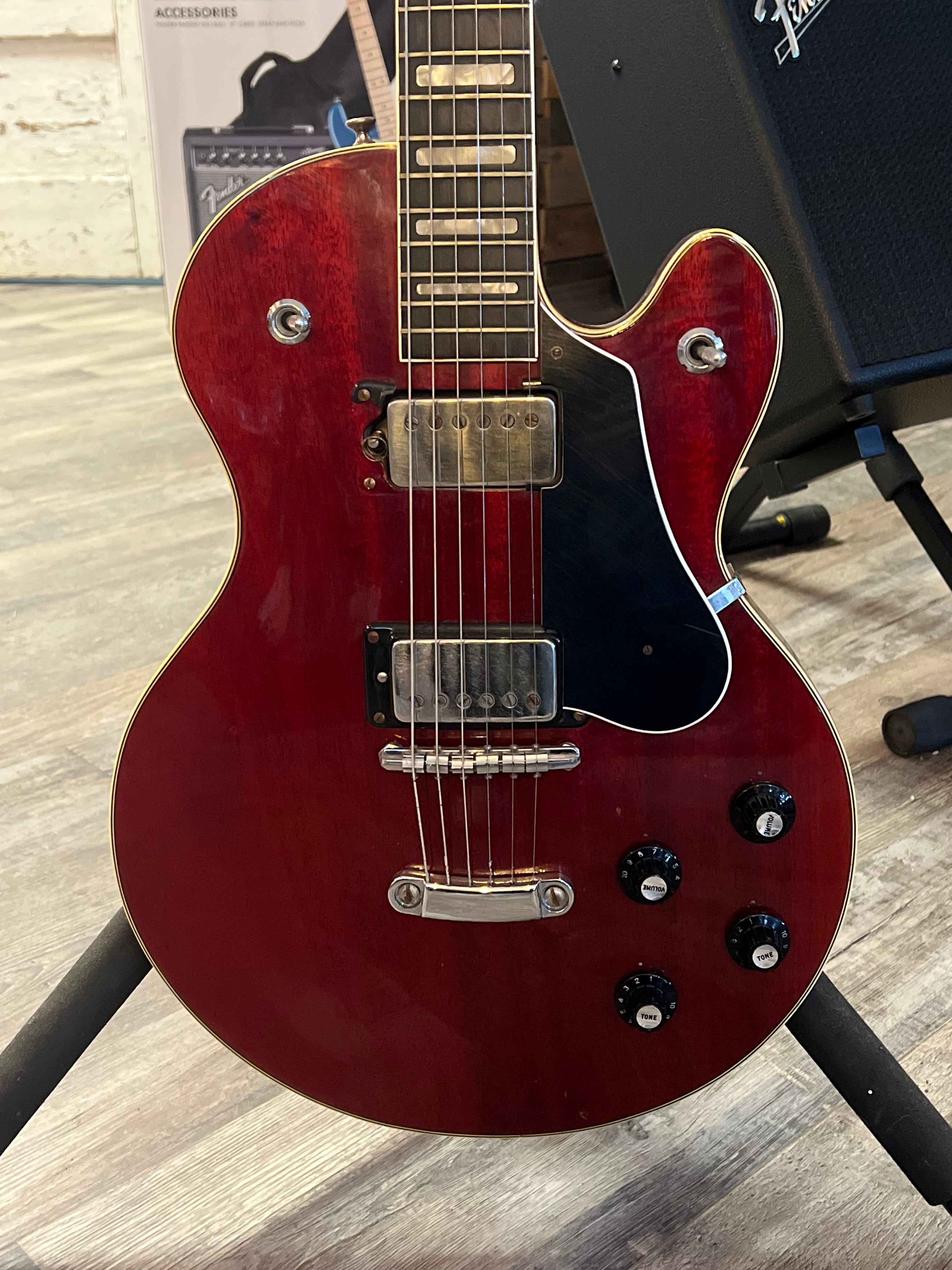 1970s Hagstrom Swede Electric Guitar – Cherry Red | Vintage | Good Condition