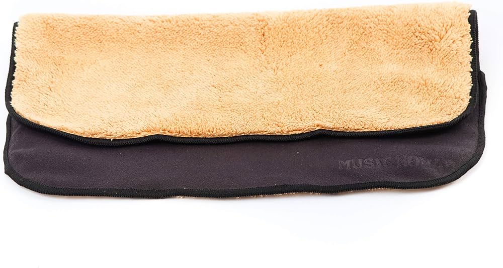 Music Nomad MN241 2-in-1 Plush Microfiber & Suede Cloth 12x12"